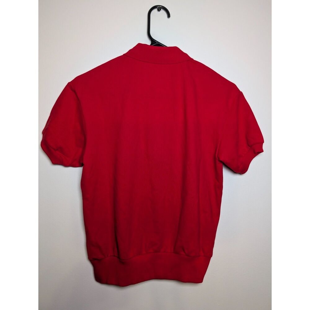 Everlane NWT Red Organic Cotton XXS Polo Shirt Oversized Minimalist Preppy Top - Picture 4 of 6